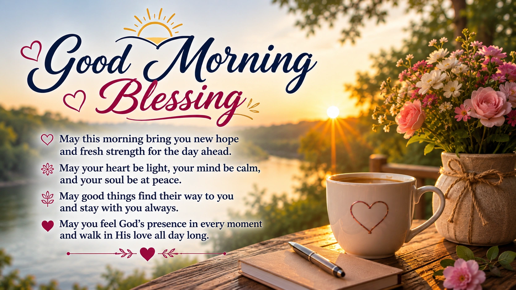 Good Morning Blessing for a Happy and Blessed Day