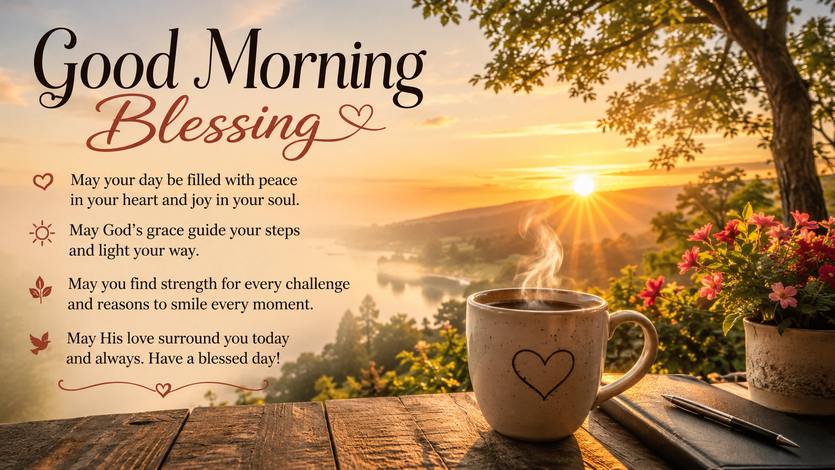 Good Morning Blessing for a Happy and Blessed Day