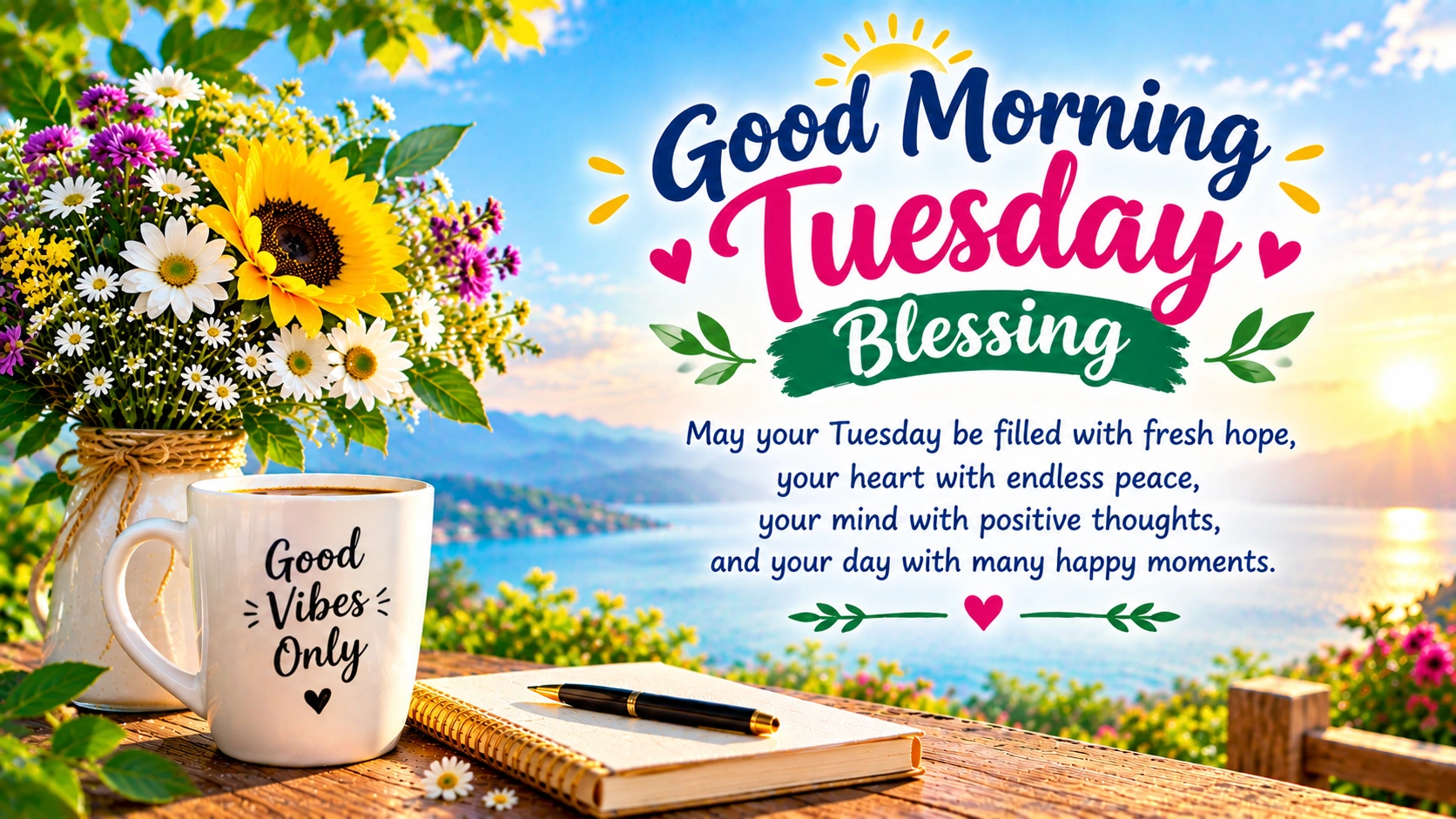 Good Morning Tuesday Blessing for a Peaceful Day