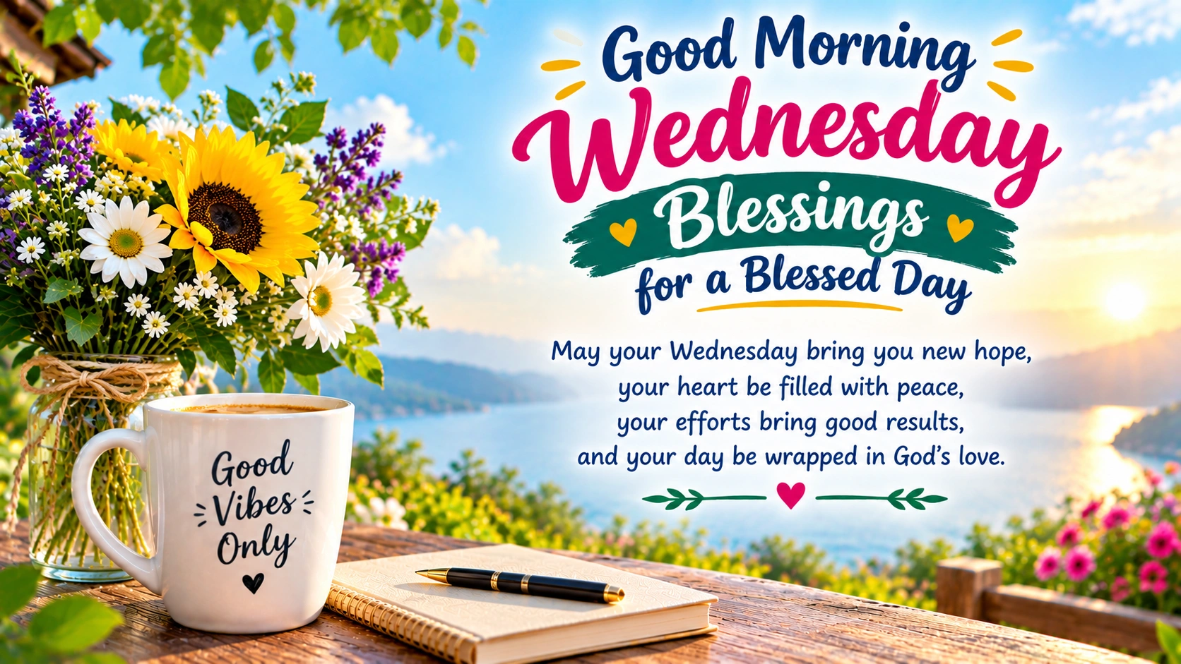 Good Morning Wednesday Blessings for a Blessed Day