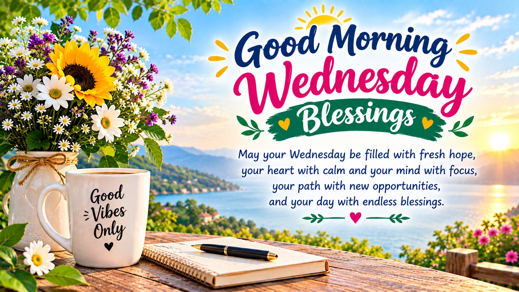 Good Morning Wednesday Blessings for a Blessed Day