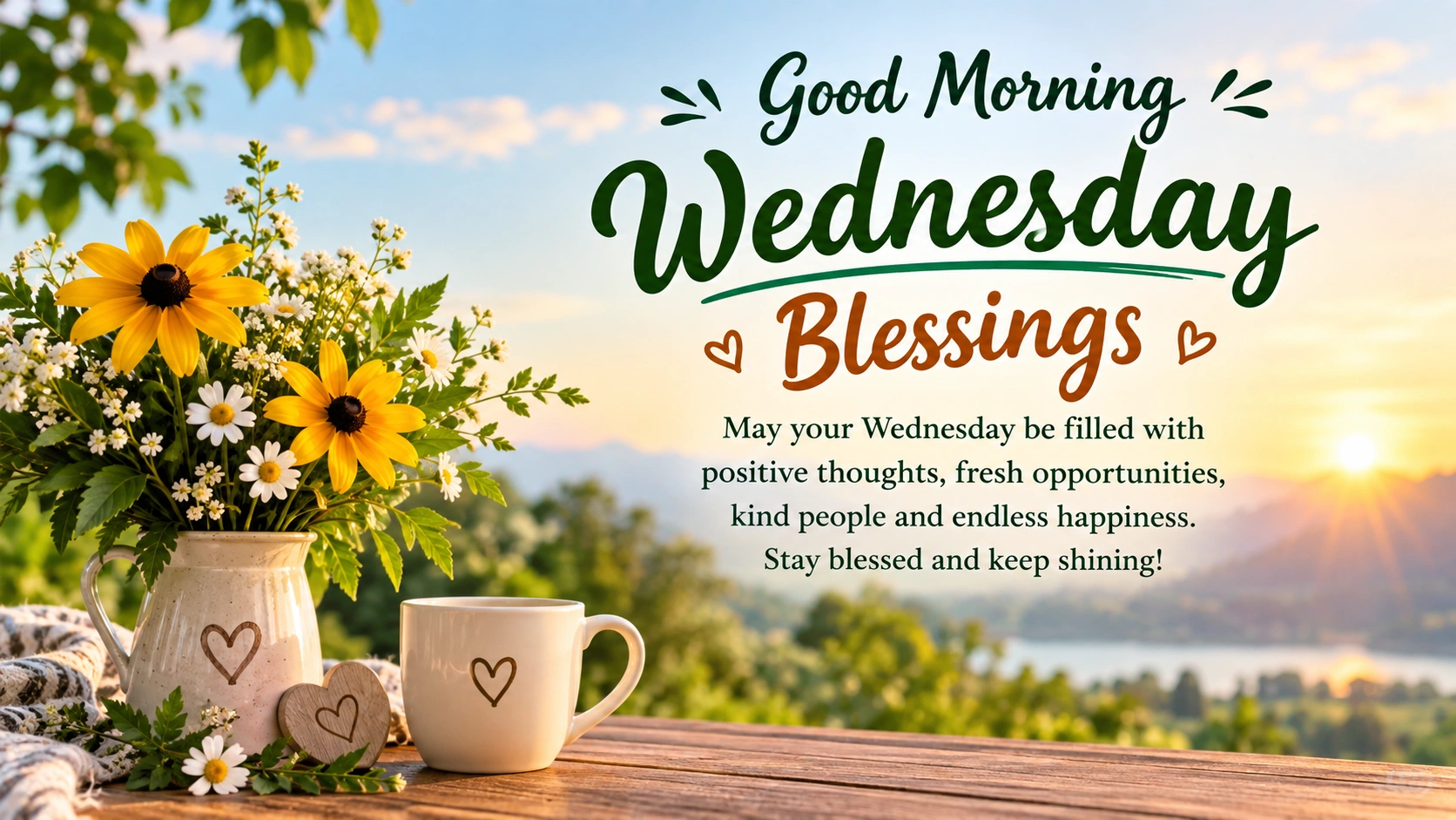Good Morning Wednesday Blessings for a Blessed Day