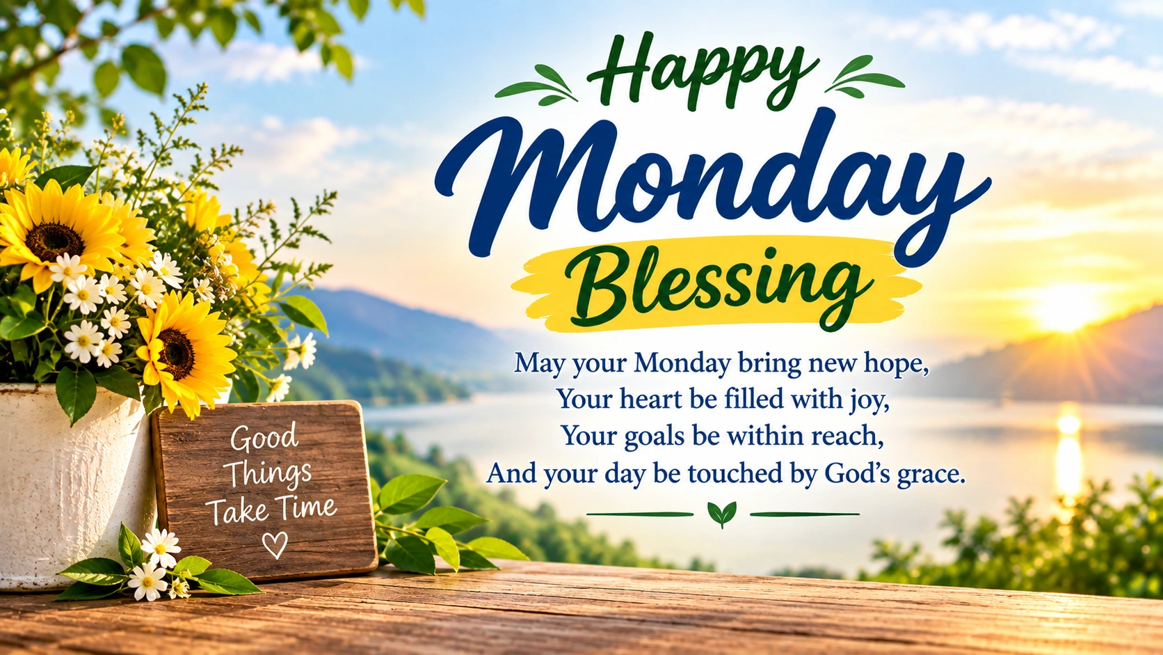 Happy Monday Blessing for a Blessed Week