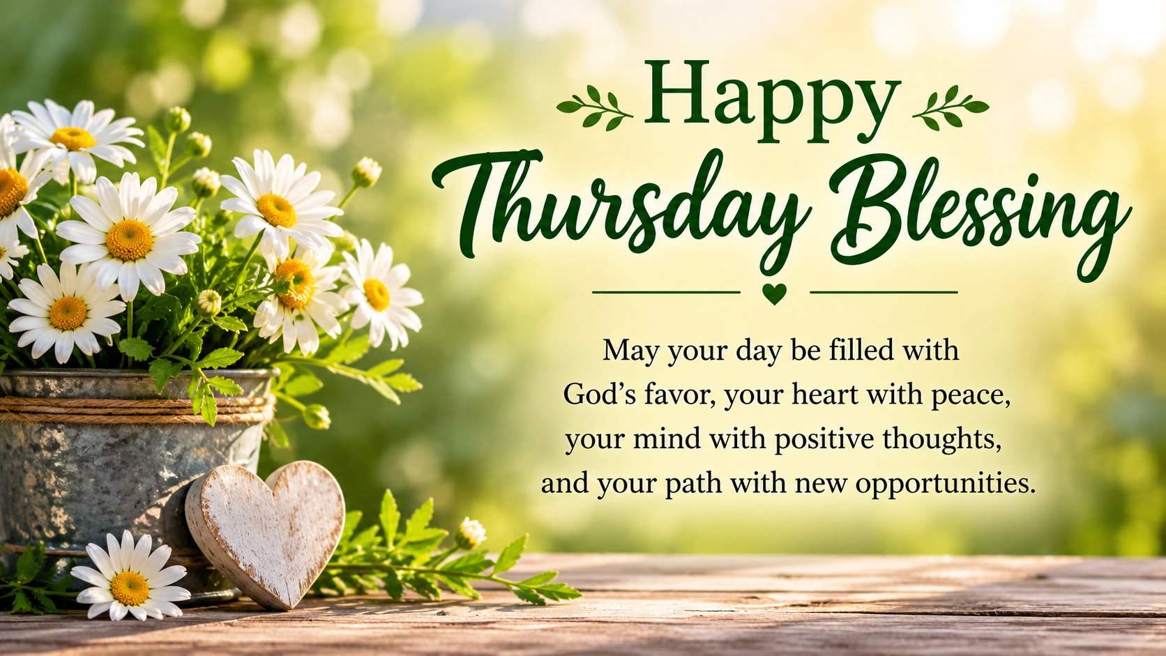 Happy Thursday Blessing for a Beautiful Day