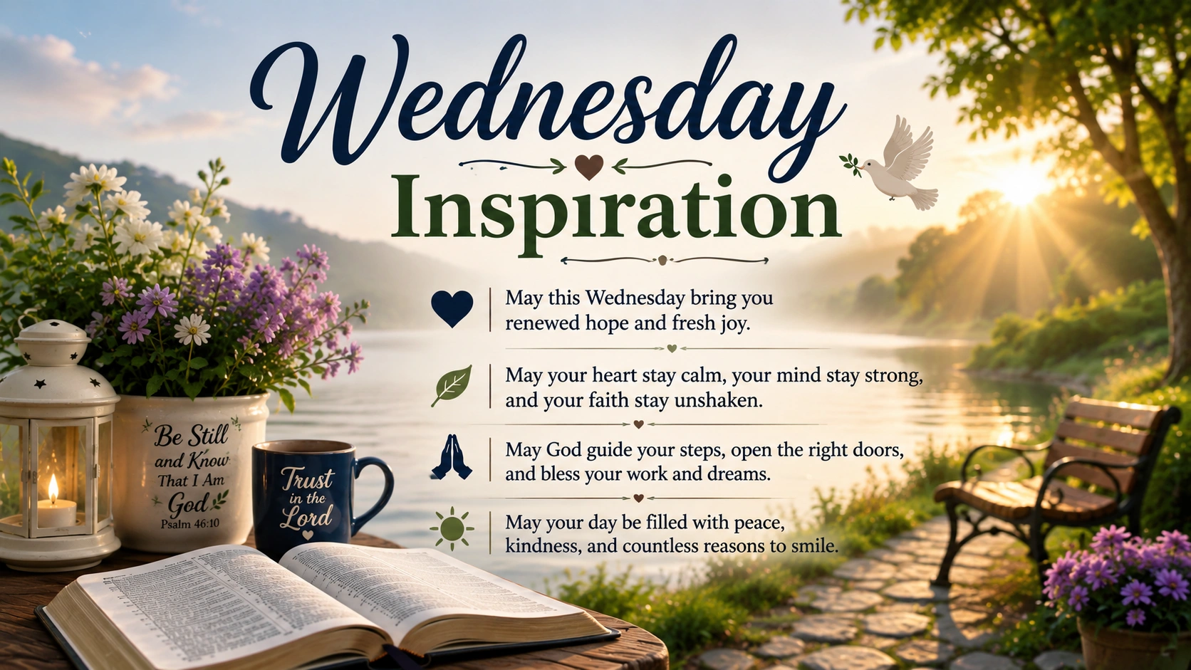 Wednesday Blessing for a Peaceful and Blessed Day