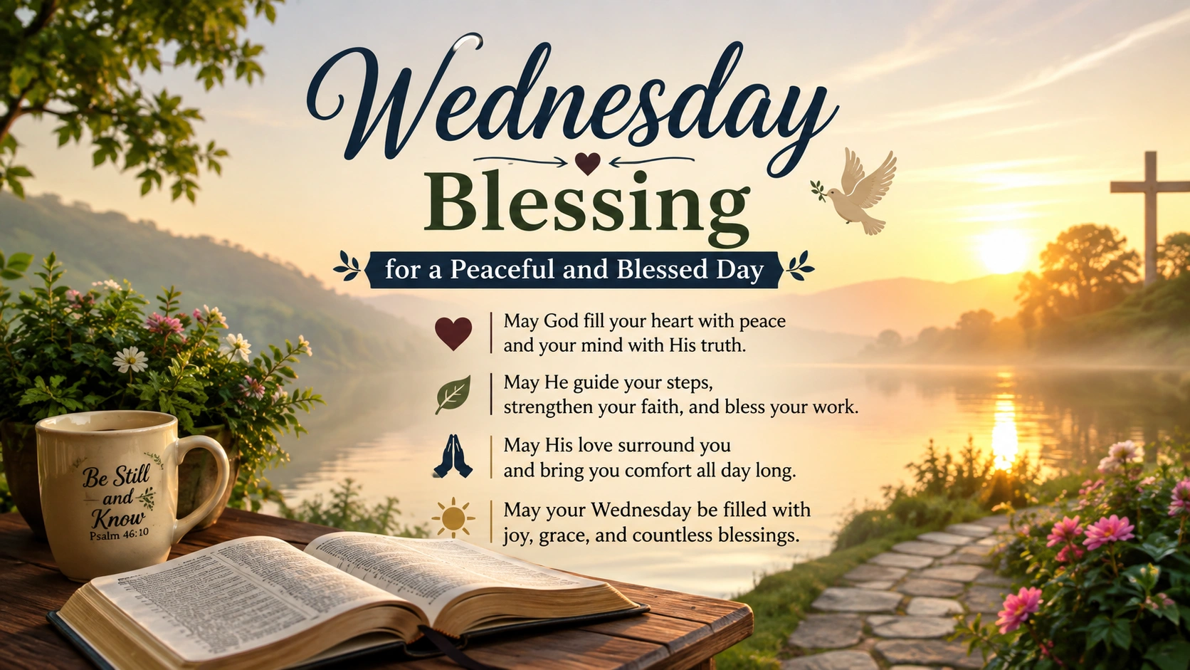 Wednesday Blessing for a Peaceful and Blessed Day
